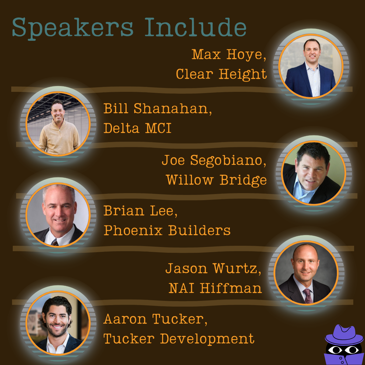 Full Speakers List CRE26